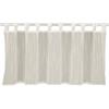 Gardinia Sehlbach Tenda bistrot Struktur uni, Bianco, 140 x 48 cm, Tessuto trasparente, Aspetto elegante, Montaggio semplice, Certificato Oeko-Tex