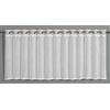 Gardinia Sehlbach Tenda bistrot, Bordo in voile Dolly, Bianco, 135 x 45 cm, Dettagli floreali, Atmosfera accogliente, Tessuto trasparente, Montaggio semplice