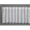 Gardinia Sehlbach Tenda bistrot Etamine con stampa floreale all-over, Grigio argento, 140 x 45 cm, Traslucida, Opaca, Certificato Oeko-Tex, Montaggio semplice, Atmosfera accogliente