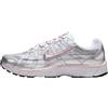 NIKE P-6000, Sneaker Donna, Bianco Metallizzato Argento Elemental Rosa, 36.5 EU
