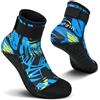 Yikayin - Calzini in neoprene, spessore 3 mm, calzini da immersione per uomini e donne, calzini da spiaggia per snorkeling, kayak, jet ski, SUP, L