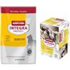 Animonda Integra Umido per gatti animonda Integra Protect Adult 6 x 100 g + Crocchette 1,2 kg INTEGRA Protect -40% - Sensitive Pollo Puro, 6 x 100 g + Sensitive Crocchette, 1,2 kg