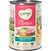 Feringa 20 + 4 gratis! 24 x 400 g Feringa Classic Meat Menù - Coniglio e Tacchino con Olivello spinoso ed Erba gatta