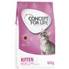 Concept for Life Prezzo speciale! 9 / 10 kg Concept for Life Crocchette per gatti - 10 kg Kitten