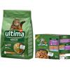 Affinity Ultima 2.5 kg / 3 kg Ultima Cat Crocchette per gatto + umido gratis! - 2,5 kg Adult Pollo + 8 x 85 g Sterilized Mix I (Pollo, Tacchino, Salmone, Trota)