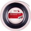 MSV Focus-Hex Soft Saitenrolle 200m-Schwarz, Corda da Tennis Unisex-Adulti, Nero