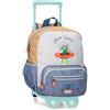 Enso Alien Space Zaino da Passeggiata Beige 23x28x10 cm Poliestere