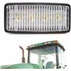 Hooma 20W Fari da Lavoro LED per Trattore John Deere - Fari LED Antinebbia per Trattori - Sostituisce i modelli No. RE306510, R161288, RE37450, RE340681-12V/24V, 5000K