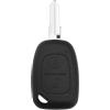 EMSea Chiave telecomando auto a 2 pulsanti ID46/PCF7946 compatibile con Renault Master/Trafic/Kangoo Compatibile con Vauxhall Movano Guscio Chiave Auto
