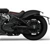 ends cuoio Borsa forcellone in cuoio compatibile con Indian Scout Bobber, Scout Rouge, 101 Scout 2025-2026 -Aperture rapide magnetiche- 100% Made in Italy (Cuciture nere)