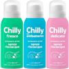 Generico Chilly Set Detergente Intimo Senza Risciacquo, Mix Fresco, Antibatterico e Delicato, pH5