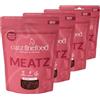catz finefood Meatz - Gatti a forma di cavallo n. 15, strisce croccanti in 100% carne di cavallo, snack per gatti per persone allergiche senza zucchero, senza cereali (4 x 45 g)
