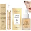 TaimeiMao Siero oculare con caffeina + Crema per gli occhi di caffeina con rullo oculare, Crema contorno occhi occhiaie, Contorno occhi antirughe, Riduce Borse e Linee Sottili, per Uomini E Donne