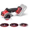 Einhell Professional Smerigliatrice TP-CO 18/76 Power X-Change (18 V, brushless, disco Ø 76 mm, profondità di taglio 16 mm, impostazione profondità di taglio, incl. 4 dischi, batteria esclusa)