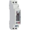 VEMER VE321600 ENERGY 230 MICRO - Contatore di Energia Elettromeccanico per Sistemi Monofase, Misuratore Consumo Elettrico, Installazione Barra DIN 1 Modulo, Bianco