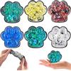 OPEIXSAYKOC 6 Pezzi Zampe di Gatto Squishy, Giocattoli da Spremere Zampe di Gatto, Squishy Zampa di GattO Arcobaleno, Fufu SquiShy Squeeze Paw, per Bambini e Adulti