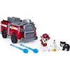 Paw Patrol, Ride 'N' Rescue di Marshall, Gioco 2 in 1, Set di Gioco e Camion dei Pompieri, dai 3 Anni