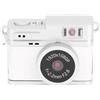 ASHATA Mini Fotocamera del Portachiavi, Fotocamera retrò FHD 1080p con Luce Flash con Collana a Catena, Videocamera per Piccole Fotocamere Vintage per la Registrazione degli Studi di (WHITE)