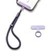 MORSUNBELA cordino per cellulare da polso laccio per cellulare laccetto per cellulare laccetti per cellulari cordino per telefono viola