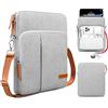 Lacdo Borsa Tablet Custodia con Tracolla per 11 iPad A16, 11 iPad Air M4 M3 M2, 11 iPad Pro M5 M4, 10.9 iPad, 11 iPad Pro, 10.2 iPad, 10.9 iPad Air 5 4, 10.5 ipad Pro, Galaxy Tab A9+, Grigio