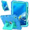FINTIE Custodia per iPad (A16) 11ª Generazione 11 (2025)/iPad 10ª Generazione 10,9 (2022) con Portapenne, Antiurto Robusta Case Protettiva Cover con Supporto Integrato, Blu