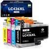 Meagiis LC426XL Cartucce Compatibili con Brother LC426 XL MFC-J4340DW