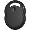 CHZHVAN Smart Air Tracker Tag,Localizzatore Compatibile con Apple Dov'è (Solo iOS),Bluetooth Trova oggetti (1 Nero)