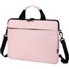 ENEN Custodia Borsa per Laptop con Manici, Compatibile con 15.6 Pollici Computer Portatile, Color Sólido Custodia Protettiva PC Elastico Impermeabile Sleeve per Laptop (15,6 Pollici,Rosa)
