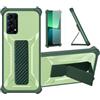 Custodia Compatibile Con Oppo Find X3 Lite In Nero Di Notte - Coperchio Protettiva Con Chiusura Magnetica, Funzione Stand E Tasca Per Le Carte