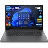 Lenovo Notebook, V17 G4 IRU 83A2, Display 17.3'' Full HD, Intel i7-1355U, Ram 24 GB DDR4, 2 TB SSD NVMe, Windows 11 Pro, Office 2021 Pro Plus - Portatile Pronto All'Uso