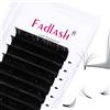 FADLASH Ciglia Extension Easy Fan Volume Ciglia Finte 0.05mm D Curl 12mm Taglia Unica Estensione Ciglia Professionale Seta Naturale Facili del Fan 2D~20D