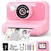 Hangrui Macchina Fotografica Bambini Istantanea, 2,4 Pollici Fotocamera Istantanea Bambini con 32G Scheda,20MP/1080P Fotocamera Digitale Bambini,Giocattolo Regalo di Natale Bambino e Bambina 3-10 Anni