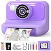 Hangrui Macchina Fotografica Bambini Istantanea, 2,4 Pollici Fotocamera Istantanea Bambini con 32G Scheda,20MP/1080P Fotocamera Digitale Bambini,Giocattolo Regalo di Natale Bambino e Bambina 3-10 Anni