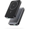 iPosible Power Bank per Magsafe 10800mAh, Powerbank Magnetico Wireless USB-C PD 22,5W Caricatore Portatile Ricarica Rapida con Supporto Pieghevole e LCD Display per iPhone 16/15/14/13/12 Pro/Pro Max/Mini/Plus