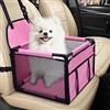 SWIHELP Seggiolino Auto per Cane, Trasportino Auto Borsa per Cani, Coprisedile Impermeabile per Proteggere Sedile di Automobile per Animali Domestici