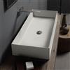 Scarabeo Teorema 2.0 lavabo da appoggio, 510241BK, Teorema 2.0 bianco opaco [Lavabi > Lavabi da Appoggio]