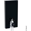 Geberit Monolith modulo sanitario A: 101 cm, per WC a pavimento, 131003SJ6, Monolith nero/nero cromato spazzolato [Elementi ad Incasso > Elementi Incasso per WC]