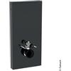 Geberit Monolith modulo sanitario A: 114,5 cm, per WC a parete, 131022JK5, Monolith lava/nero cromato spazzolato [Elementi ad Incasso > Elementi Incasso per WC]