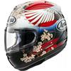 ARAI Casco RX-7 V EVO TSUBASA Rosso Bianco ARAI