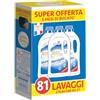 Spuma di Sciampagna - Detersivo Lavatrice Concetrato, Sapone di Marsiglia, Formula Concentrata Efficace Anche a Freddo, Igienizzante con 93% di Ingredienti Biodegradabili - 3 x 1215 ml, 81 Lavaggi