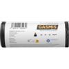 GASMIS Sacchetti per la spazzatura con cordino, 25 l, 1 x 25 pezzi, 20 µm, resistenti e compatti, sacchetti per la spazzatura per la casa, il bagno e l'ufficio, 1 rotolo