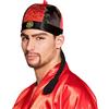 Boland 04219 - Cappello con Mandarino e Capelli, Colore: Nero/Rosso