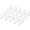 Digitus Staffa Guidacavo 70 X 150 Mm - - 10 Pezzi - Armadio Di Rete Da 19 Pollici - Gestione Cavi - Grigio
