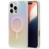 ZAGG Milan Snap Case Rinforzato in Grafene per iPhone 16 Pro Max [6,9 pollici], MagSafe Compatibile, Anti-Giallo, Design Sottile, Presa Sicura, Shockproof (Iridescente)