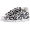 victoria Sneaker Tenis Glitter & Dettagli Metallizzati & Lacci Abbinati 112558 per Donna Plata 41