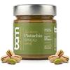BAM Crema Spalmabile con Frutta Secca di Alta Qualità - Ideale per Topping, Brioches e Dolci - 200g (Pistacchio)