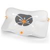 Gaethra Cuscino Cervicale per Dormire, 2 in 1 Cuscino in Memory Foam per Dolore alla Spalla, Cuscino Ortopedico Ergonomico per chi dorme sul Fianco, Sulla Schiena e Sullo Stomaco-63 x 12/9 x 34 cm