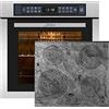 Kaiser Set forno EH 6306 R +KCT 6705 FI Ära, forno da incasso, inox,79L 15 fct. +piano cottura a induzione 60cm