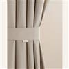 ROOM99 Fermatenda per tende 8 x 120 cm (larghezza x lunghezza), fascia decorativa per tende, tenda da esterni, beige