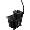 SPARTA CFS OmniFit 35 QT - Secchio per mocio, con strizzatore laterale, colore: Nero
